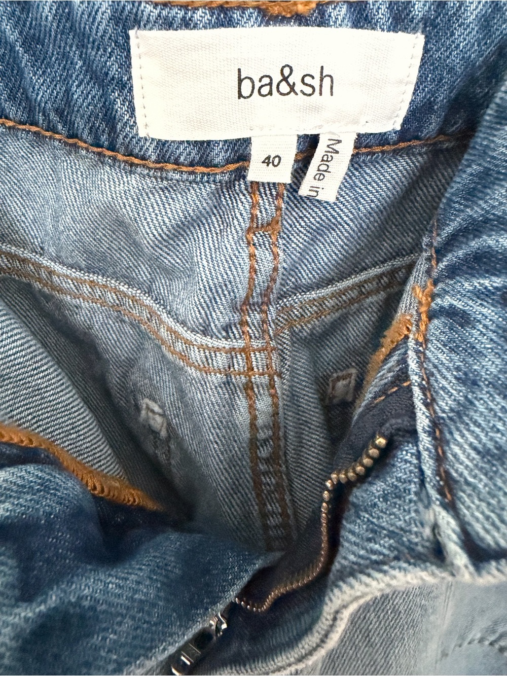 Ba&sh jeans Avalon size 40 IS women’s size 10 - Picture 10 of 10